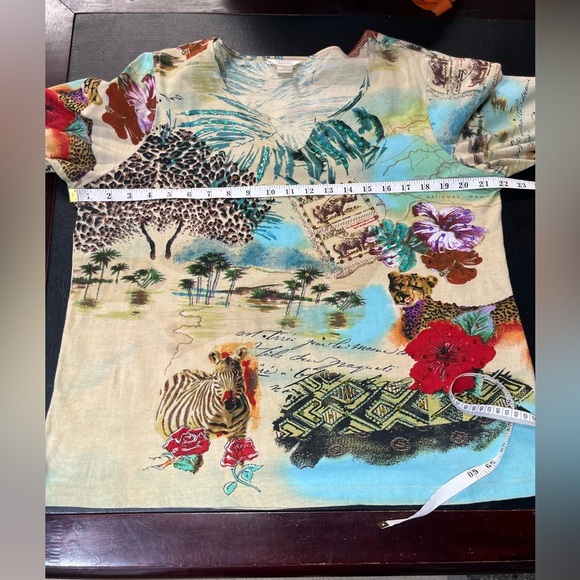 EUC Christopher & Banks pullover blouse size XL - Picture 7 of 8